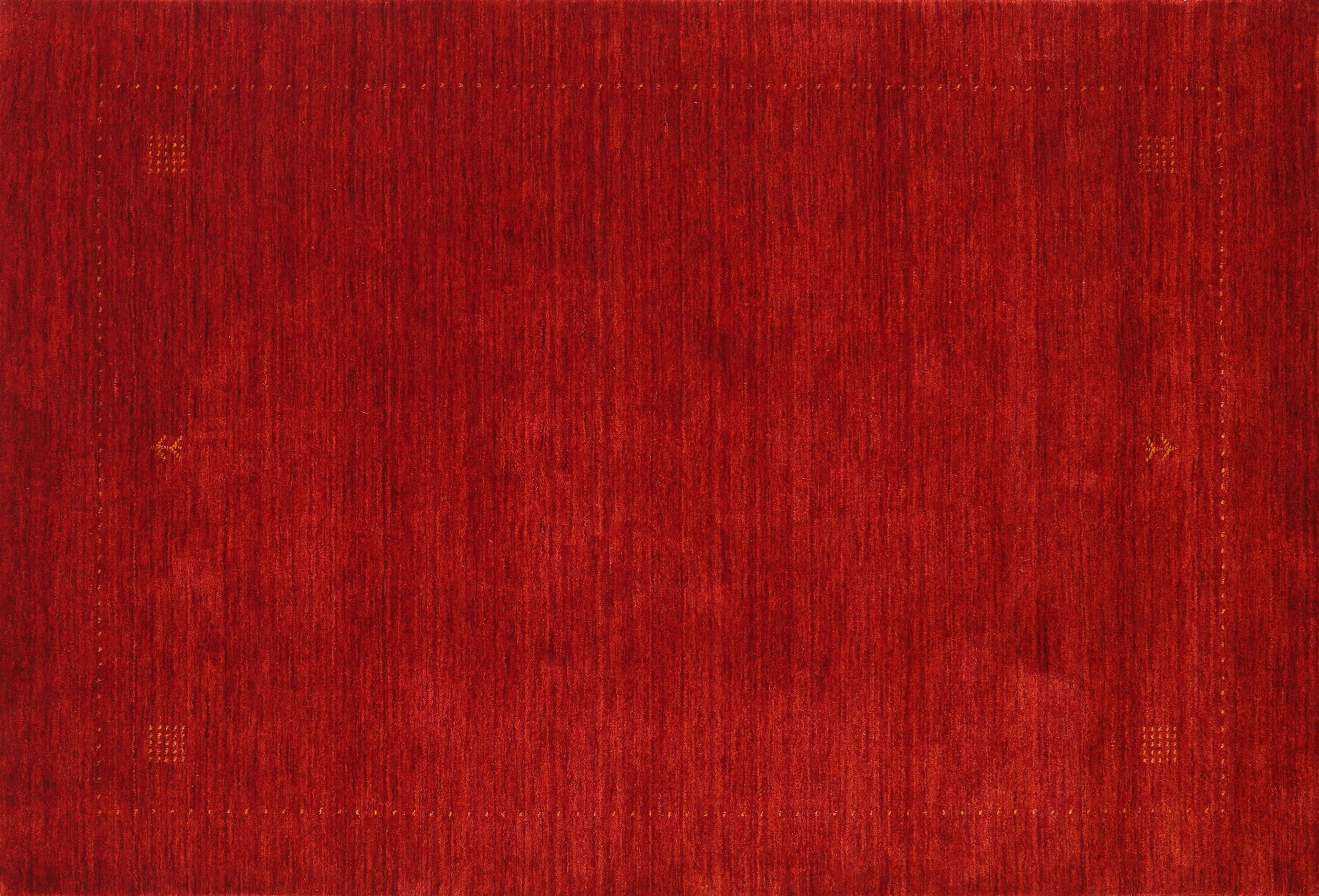 Ahgly Company Indoor Rectangle Contemporary Neon Red Abstract Area Rugs ...