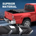 thumbnail image 4 of Open Box 4-Fold 5.5FT Hard Truck Bed Tonneau Cover for 2007-2013 Toyota Tundra On Top, 4 of 6