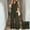 *Army Green, variant on ClodeEU Women's Crewneck Button Sleeveless Wide Leg Jumpsuit with Pockets,Casual Long Romper Army Green,Women's Plus L