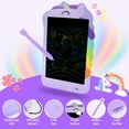thumbnail image 2 of MAGOTAN 8.5 Inch Unicorn Drawing Tablet for Kids Toddler Drawing Doodle Pad Educational Toys Boys Girls Birthday Gifts, Purple, 2 of 6
