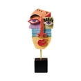 thumbnail image 1 of EIMELI Abstract Face Figurines Creative Modern Art Resin Statues Sculpture For Home Decor, 1 of 12