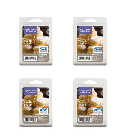 Better Homes & Gardens 2.5 oz Vanilla Cookie Crunch Scented Wax Melts