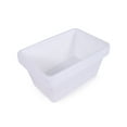 thumbnail image 6 of UNiPLAY Small Stackable Storage Bins for Closet Organizers, Food Organizer Bins, Pantry Storage and Toy Storage Organizer, White (4-Pack), 6 of 7