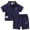 O10-Khaki, variant on Boy'S Outfits Round Neck Short Sleeve Shirt And 5 Point Shorts Two Piece Play For Toddler And Kid Classic Clothing 5-6 Years Khaki