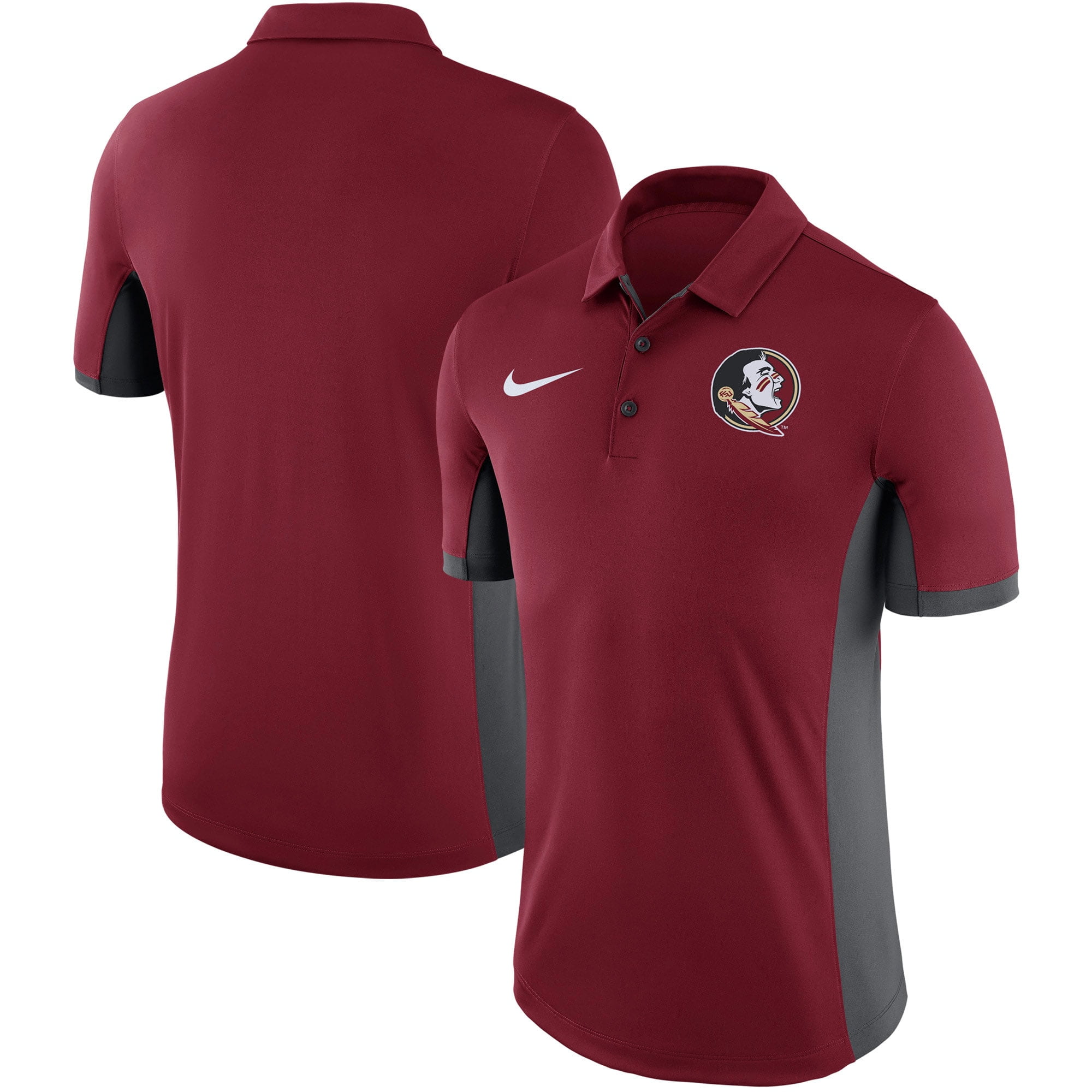 fsu dri fit polo