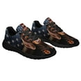 thumbnail image 6 of Chocolate and Tan Dachshund Shoes Sneakers Black Size 11, 6 of 7