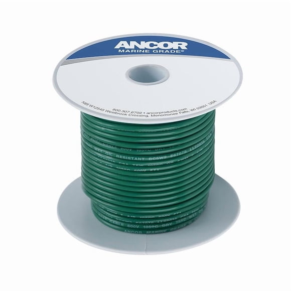 Ancor Green 6 AWG Tinned Copper Wire - 250'