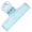 Light Blue, variant on 1Pc Clear Acrylic Paper Clip, Acrylic Paper Clamp for Food Bag Photo File Receipt Drawing Board Kitchen Office Use, 3 Inch Binder Clip, Pastel Jelly Clips for Homemakers, Workers,White