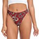 thumbnail image 1 of Fotbe Snake Tanga Sin Costuras para Mujer con Estampado – Panties Invisibles, Transpirables y Cómodos para Uso Diario-X-Large, 1 of 6
