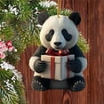 thumbnail image 4 of Utoimkio Cute Bear Pendants Christmas Ornaments 2024 Christmas Tree Decorations Pendant Christmas Tree Ornaments,Acrylic Xmas Tree Hanging Decor Party Supplies, 4 of 6