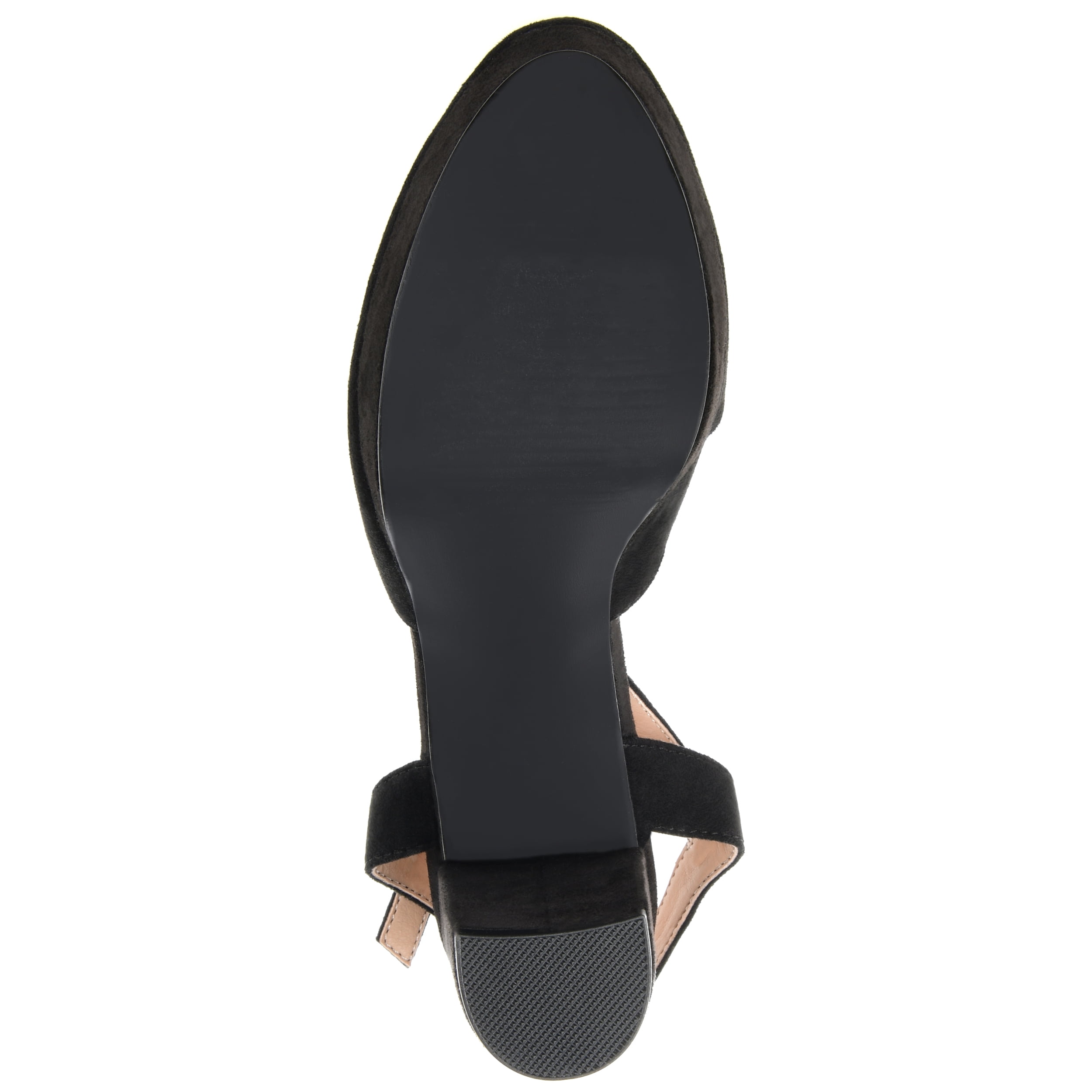 Journee Womens Roslynn Almond Toe High Block Heel Pumps, Widths Available