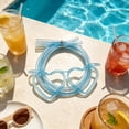 thumbnail image 4 of Kitchen & Dining Drinkware Accessories Novelty Glasses Drinking Straws Summer Flexible Crazy Straws Funny Party Straw Eyeglass Sip Straw for Birthday Pool Beach Holiday Party Drink, 4 of 4