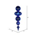 thumbnail image 2 of Vickerman 54" Blue Shiny/Matte Finial Christmas Ornament, 2 of 2