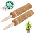 thumbnail image 1 of Musgo Para Planta De Queso Palo De Musgo Apilable Con Brida Para Cables Para Extender Monstera Pothos Vines 2 Uds Poste Scienceny HA035104-00, 1 of 6