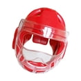 thumbnail image 4 of Karate Headgear Boxeo Head Gear Deportes Mma Taekwondo Artes ajustables prácticas M, 4 of 8