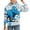1#Sky Blue, variant on Byoo Kids Boys & Girlstie Dyed Dinosaur Hoodie Long Sleeve Hooded Sweatshirt Pullover Top