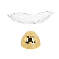 thumbnail image 5 of Decorative Pedestal Bowl, High Footed Display Stand for Fruits Desserts, Modern Serving Tray for Home Table Centerpiece, A, 1PC, 5 of 5
