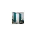 thumbnail image 3 of good-quality Velvet Grommet Curtains - Turquoise Patterned Window Panels, 120x108 Inch Decor, 3 of 3