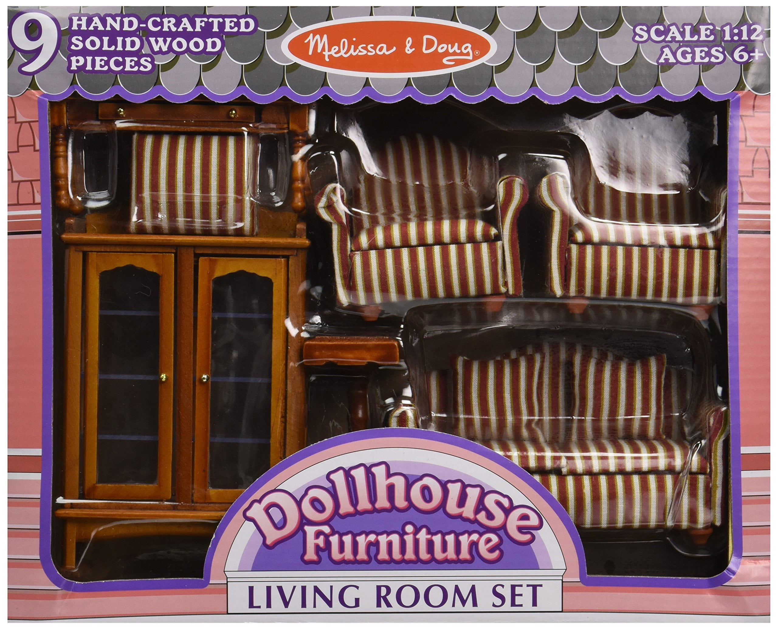 melissa and doug dollhouse furniture walmart