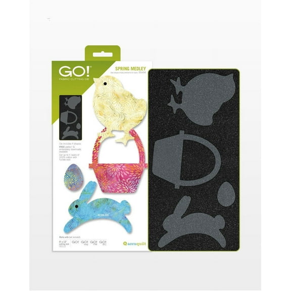 Accuquilt GO! Spring Medley Die
