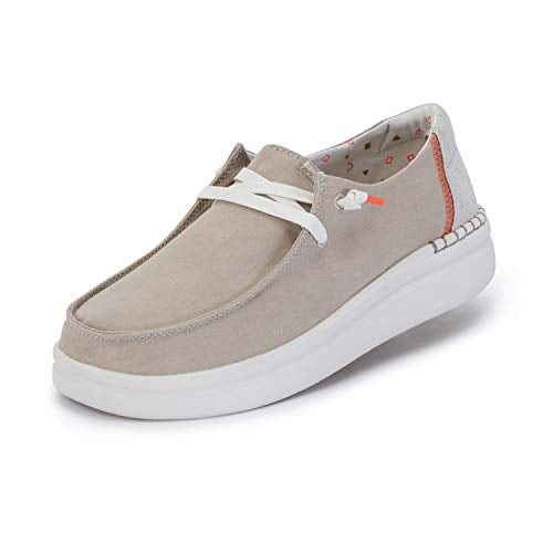Wendy Rise Chambray Sandshell Size 