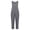 Grey, variant on CHICTRY Alzheimer's Clothing Sleeveless Nursing Anti-strip Jumpsuit Zip Back Adaptive Overalls for Elderly Women Black M
