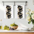 thumbnail image 3 of Graduate Kitchen Towels Set of 2, Funny Words Modern Art Absorbent Dish Towels for Kitchen, Microfiber Hand Towel, Quick Drying Tea Towel for Cleaning Decorative Dishcloths, 3 of 7