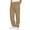 Khaki, variant on Men Sweatpants Jogging Pants Men Drawstring Pocket Trousers Elastic High Waisted Solid Casual Sport Trousers Loose Outdoor Fall Winter Pants Light Blue