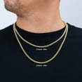 thumbnail image 2 of Nuragold 14k Real Yellow Gold Miami Cuban Link 4.5mm Chain Necklace (16"-30") Italian Jewelry for Men & Women, 2 of 11