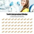 thumbnail image 3 of 50pcs  Wedges Interdental Teeth  Stainless Steel Heat  Teeth Interproximal, 3 of 8