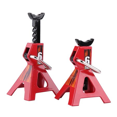 Peahefy 2pcs Metal Jack Stands Repairing Tool for D90 CC01 SCX10 Wraith ...