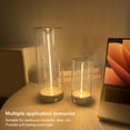 thumbnail image 4 of Bedside Night Light, Intelligent Touch Dimmable Table Lamp USB Charging Minimalist LED Table Lamp Sleep Aids Light For Bedroom Nightstand Living Room Baby Nursery, 4 of 8