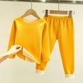thumbnail image 4 of Miluxas Toddler Baby Boys Fall Outfits Long Sleeve Pull On Sweatshirt Elastic Waist Pants 2Pcs Solid Clothes Set Clearance Yellow 8 Years, 4 of 4