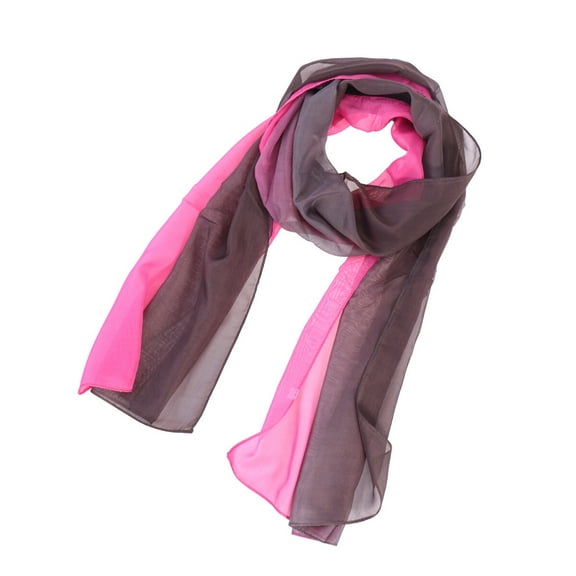 Raindrops Scarf Top Neck Scarves for Women Dressy Gradient Color All-occasion Miss