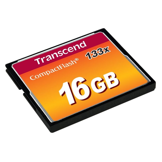 Tarjeta de memoria Transcend CompactFlash 16GB 133X TS16GCF133