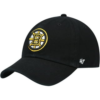 Men's Boston Bruins Fanatics Branded Black/Gold Heritage Retro Two-Tone Snapback  Hat