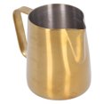 thumbnail image 4 of Milk Pitcher, Milk Frothing Cup Matt Gold Thicken  For Home For Foam Making ANGGREK 350ml, 4 of 8