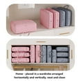 thumbnail image 6 of openpig Compression Packing Cubes for Travel Women - Lightweight Luggage Organizers Bag Packing Cubes, Compression Bags for Carry on Suitcases, Pink, M, 6 of 7