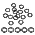 thumbnail image 1 of Uxcell 80 Pcs Arandelas de acero inoxidable M6 M6 x 0.47 x 0.06 pulgadas Arandelas planas Arandela de aplastamiento métrica, 1 of 6