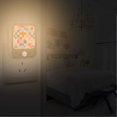 thumbnail image 2 of Yayeee LED Night Lights with Motion Detectors Auto Dusk to Dawn Light Sensors, 2 Pack, Pink Floral, 2 of 7