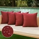 thumbnail image 2 of Fundas de almohada MIULEE decorativas navideñas impermeables de 45 x 45 cm, 2 of 9