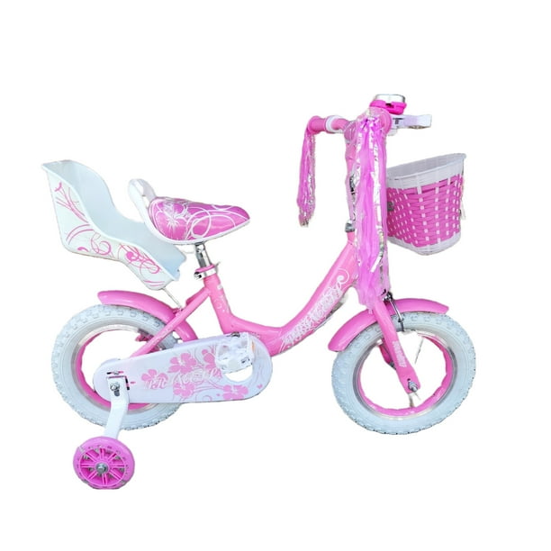 bicicleta para nina rodada 12 equipada