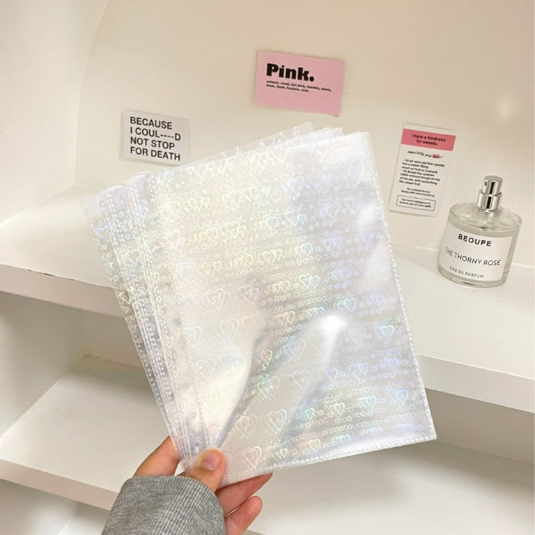 Clear Plastic A6 Card Sleeves 20 Pack Mogoostry A6 Sheet Protectors  20  Sheets, Double-Sided 3-Pocket, Clear Plastic Sleeves For 6-Ring Binder, Business  Cards, Photos, Cards Photo Card Sleeves