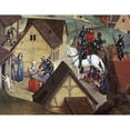 thumbnail image 3 of Memling, Hans 18x15 Black Modern Framed Museum Art Print Titled - Slaughter of The Innocents, 3 of 5