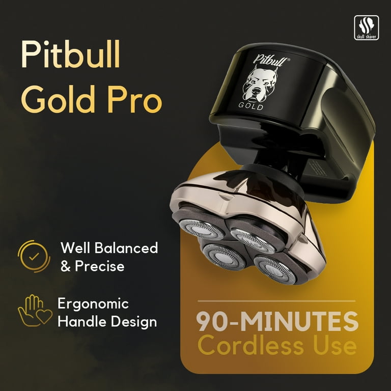 Pitbull Gold PRO Head and Face Shaver | USB charging cable