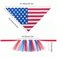 thumbnail image 2 of Festive Independence Day Pet Patriotic Holiday Apparel For Dogs And Cats Comfortable Lightweight Outfit, 2 of 6
