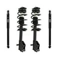 thumbnail image 1 of Transit Auto Front Rear Complete Suspension Shocks Strut and Coil Spring Mount Assemblies Kit for Car Ford Edge Lincoln MKX - Left Right Side (Driver Passenger) K78M-100209, 1 of 2