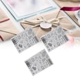 thumbnail image 4 of Sellos transparentes transparentes seguros para álbumes de recortes multiusos para tarjetas de felicitación para diarios para álbumes de fotos Amonsee Otros, 4 of 8