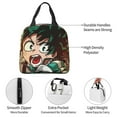 thumbnail image 4 of My Hero Academia Lunch Bag, Anime Lunch Box, Reusable Insulated Lunch Tote Bag For Office Work Pinic, Keep Food Fresh, Meal Handbag, 8.5*8*5 Inch, 4 of 9