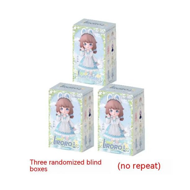 Liroro-caja ciega de la serie Summer Island Bjd para niños, caja misteriosa, figura de Anime Ob11 1/12 Guess Bag, juguete Kawaii, regalos de navidad